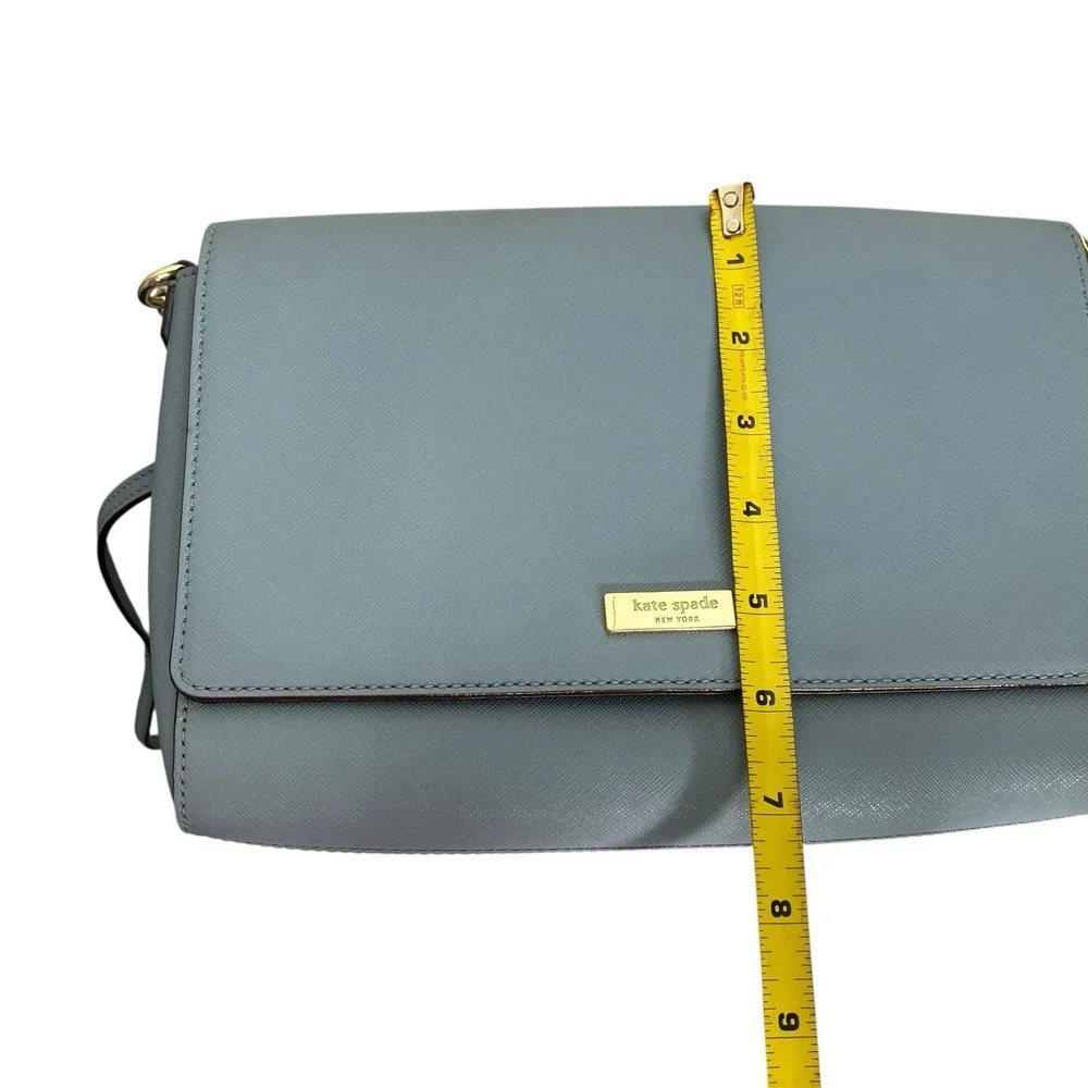 Kate Spade New York‎ Light Blue Leather Crossbody Chain Bag